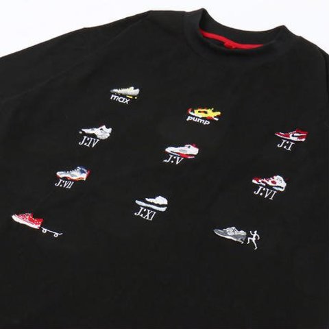 【O.K.】ALL mini KICKS S/S TEE(手刺繍)