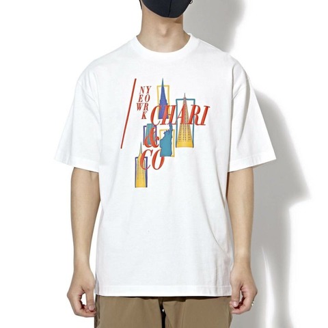 【CHARI＆CO】CITY SOUVENIR TEE