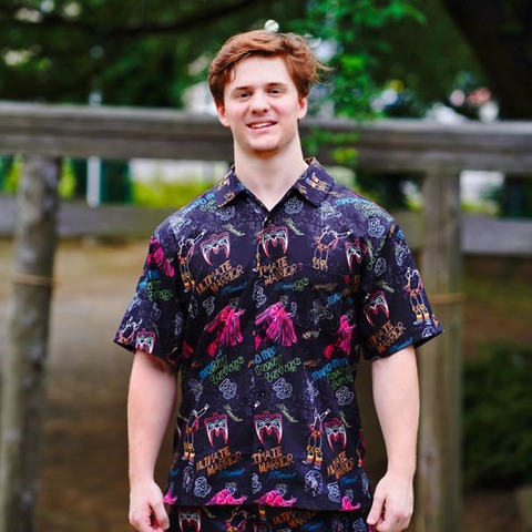 【HAOMING】×WWE LEGENDS ALOHA Shirt