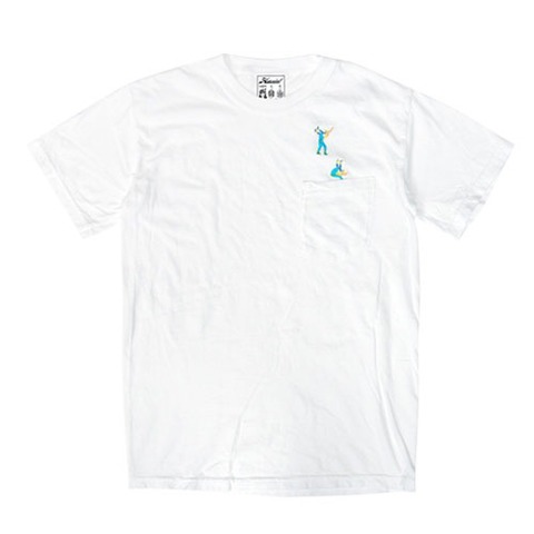 【HAOMING】”POWER BOMB” Pocket Tshirt