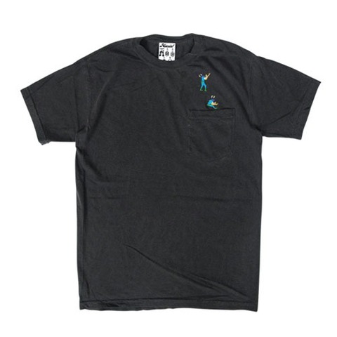 【HAOMING】”POWER BOMB” Pocket Tshirt