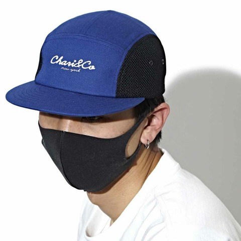 【CHARI＆CO】STITCH MESH 5 PANEL CAP 