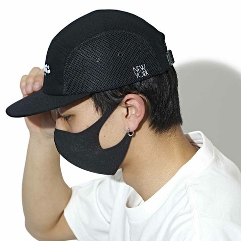 【CHARI＆CO】STITCH MESH 5 PANEL CAP 