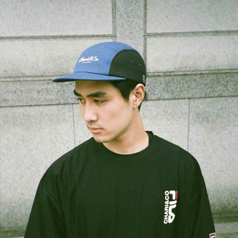 【CHARI＆CO】STITCH MESH 5 PANEL CAP 