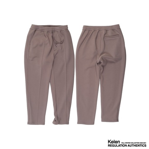 【Kelen】SIDE ZIP PIN TUCK PANTS SCOUT