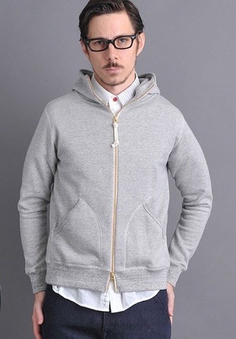 【Kelen】COTTON SHEEP BACK ZIP UP HOODIE ”LUCILLE”