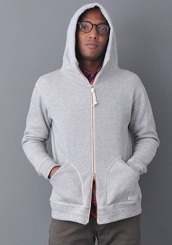 【Kelen】COTTON SHEEP BACK ZIP UP HOODIE ”LUCILLE”