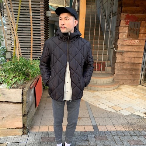 【LiSS】Quilting  hooded blouson