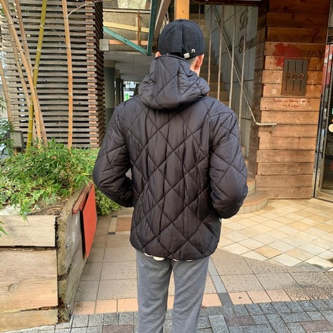 【LiSS】Quilting  hooded blouson
