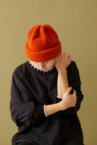 【CPH/C-PLUS HEAD WEARS】CUFF KNIT / SHEEP BOA