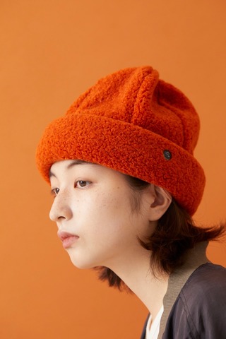 【CPH/C-PLUS HEAD WEARS】CUFF KNIT / SHEEP BOA