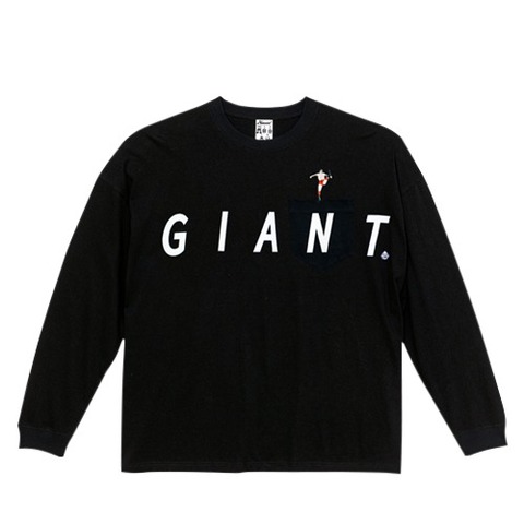 【HAOMING】ジャイアント馬場×HAOMING L/S Pocket Tshirt