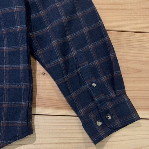 【LiSS】CHECK BRUSHED SHIRTS