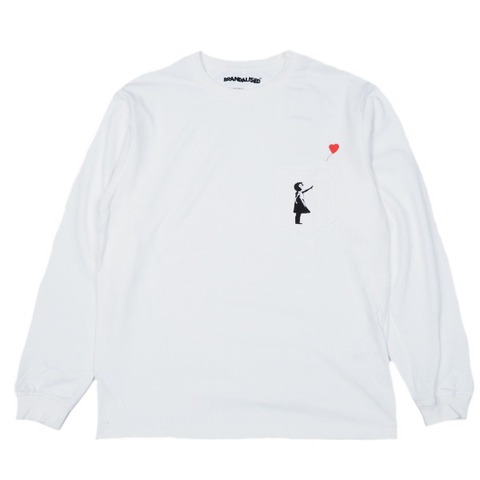 【BRANDALISED】BALLOON GIRL L/S TEE