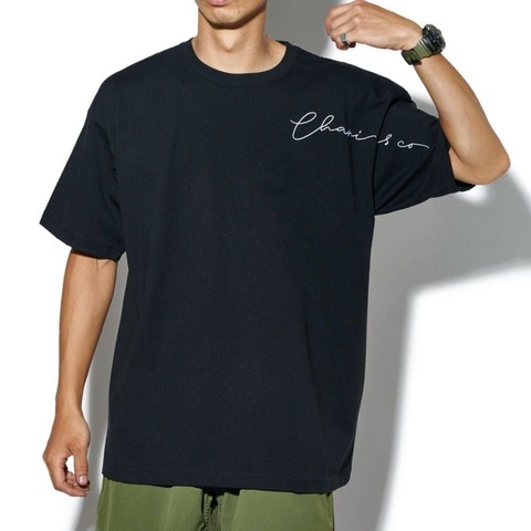 【CHARI＆CO】SCRIPT LOGO TE