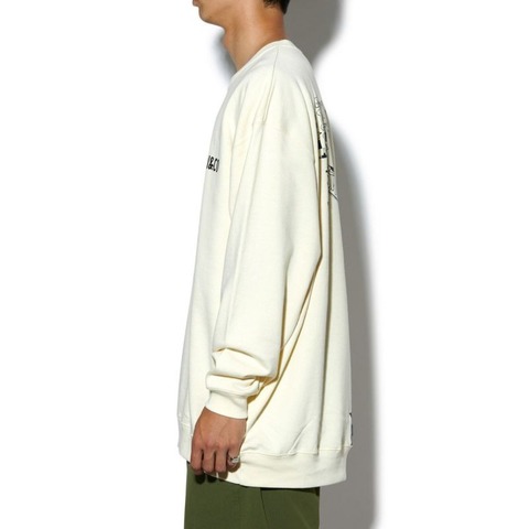 【CHARI＆COxHANAI YUSUKE】MECHANIC SPACE CREWNECK SWEATS