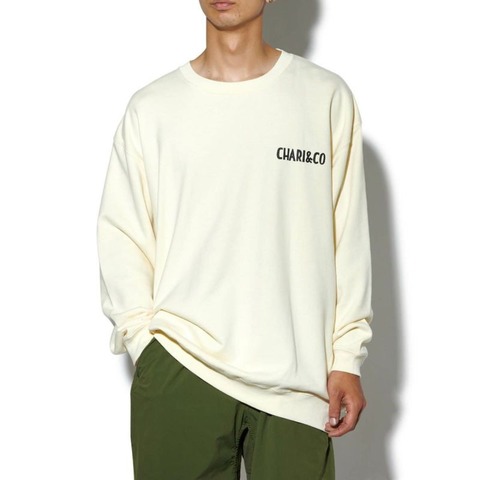 【CHARI＆COxHANAI YUSUKE】MECHANIC SPACE CREWNECK SWEATS