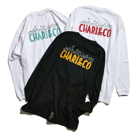 【CHARI＆COxHANAI YUSUKE】SKYLINE L/S TEE