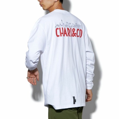 【CHARI＆COxHANAI YUSUKE】SKYLINE L/S TEE