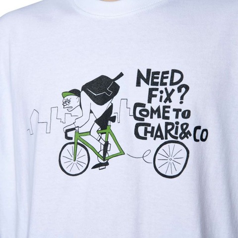 【CHARI＆COxHANAI YUSUKE】NEED FIX? TEE