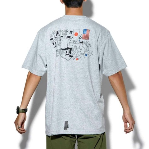 【CHARI＆COxHANAI YUSUKE】MECHANIC SPACE TEE