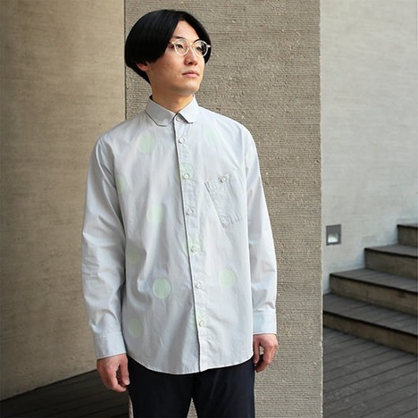 【narifuri】蓄光プリントシャツ