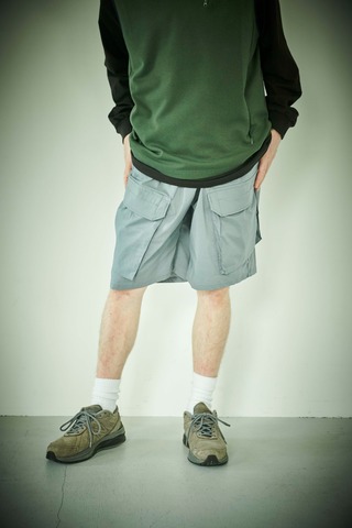 【Kelen】R.N WIDE CARGO SHORTS”NORMAN”