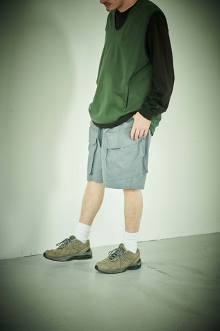 【Kelen】R.N WIDE CARGO SHORTS”NORMAN”