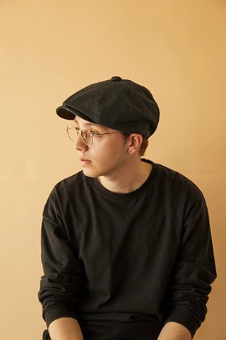 【CPH/C-PLUS HEAD WEARS】CASQUETTE / SERVANT・HEATHER TWILL