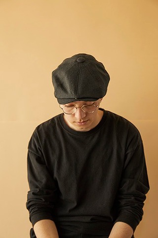 【CPH/C-PLUS HEAD WEARS】CASQUETTE / SERVANT・HEATHER TWILL