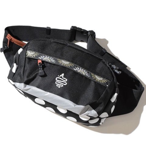 【ALDIES】Reflection Waist Bag / BLACK