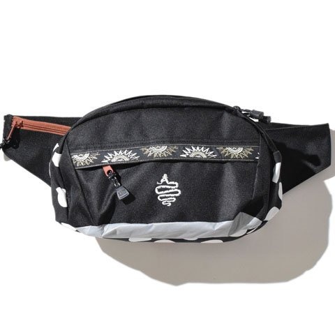 【ALDIES】Reflection Waist Bag / BLACK