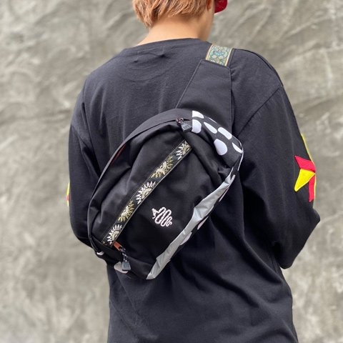 【ALDIES】Reflection Waist Bag / BLACK