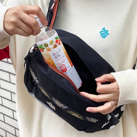 【ALDIES】Reflection Waist Bag / BLACK