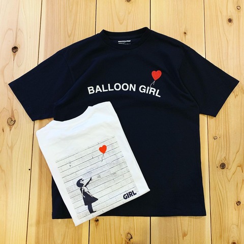 【BRANDALISED】BALLOON GIRL S/S TEE