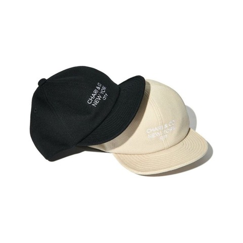 【CHARI＆CO】KANOKO GOTHAM LOGO SHORT BRIM 6 PANEL CAP