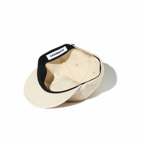 【CHARI＆CO】KANOKO GOTHAM LOGO SHORT BRIM 6 PANEL CAP