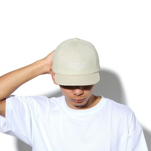 【CHARI＆CO】KANOKO GOTHAM LOGO SHORT BRIM 6 PANEL CAP