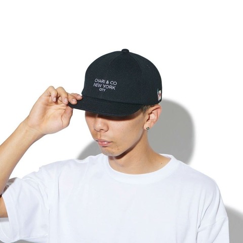 【CHARI＆CO】KANOKO GOTHAM LOGO SHORT BRIM 6 PANEL CAP