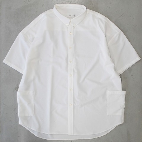 【LiSS】シアサッカーストレッチオーバーサイズシャツ