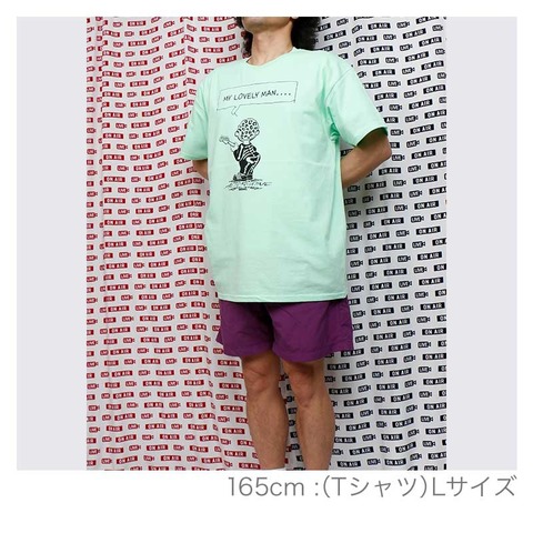 【O.K.】“MY LOVELY MAN” S/S TEE