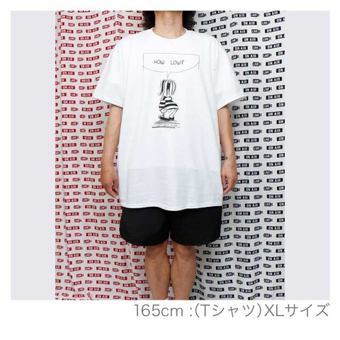 【O.K.】“HOW LOW?” S/S TEE