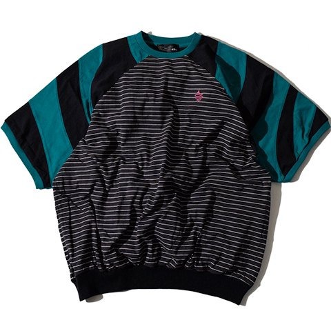 【ALDIES】Shoulder Switching Big T