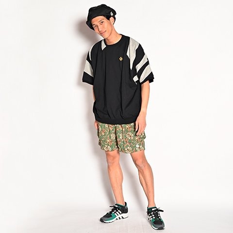 【ALDIES】Shoulder Switching Big T