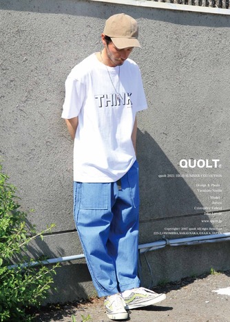 【quolt】THINK TEE