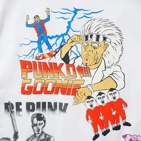 【PUNK DRUNKERS】xHEADGOONIE マルチプリントTEE