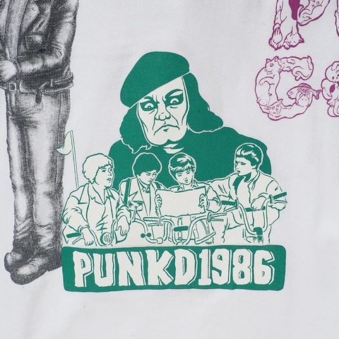 【PUNK DRUNKERS】xHEADGOONIE マルチプリントTEE