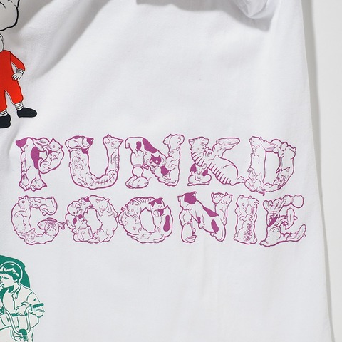 【PUNK DRUNKERS】xHEADGOONIE マルチプリントTEE