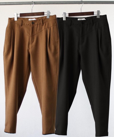 【LiSS】STRETCH TAPERED CROPPED PANTS