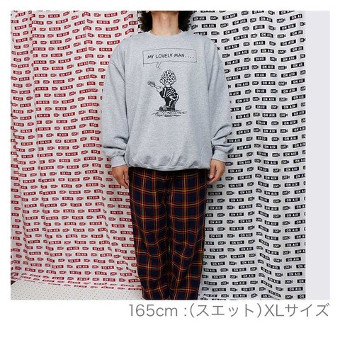 【O.K.】“MY LOVELY MAN” C/N SWEAT